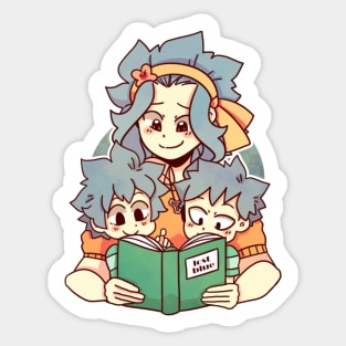 Levy + Trouble Twins sticker Sticker